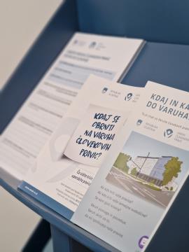 Varuhov kotiček z informacijami